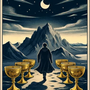 聖杯八塔羅牌的深入解析：象徵意義與解讀