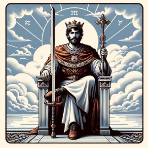 寶劍國王牌義：塔羅牌中的智慧與權威象徵