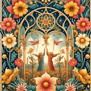 權杖四塔羅牌的深入解析：象徵意義與解讀